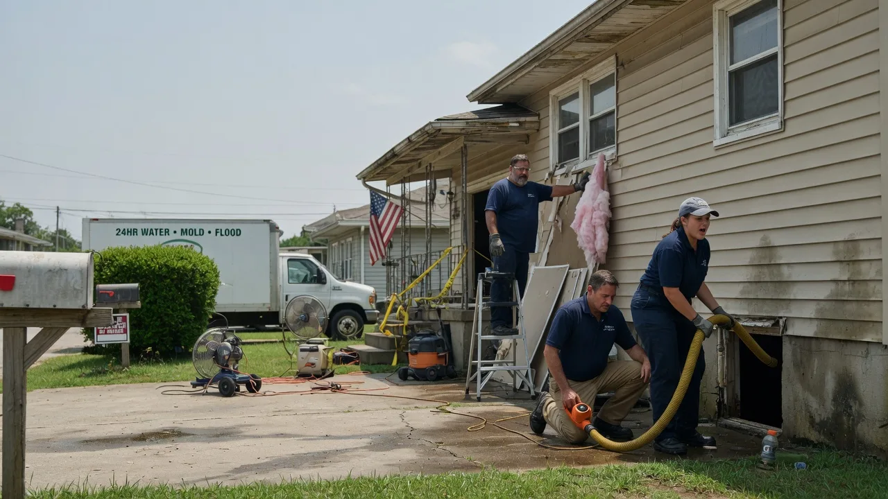 Water Damage Repair in Darien, GA near me